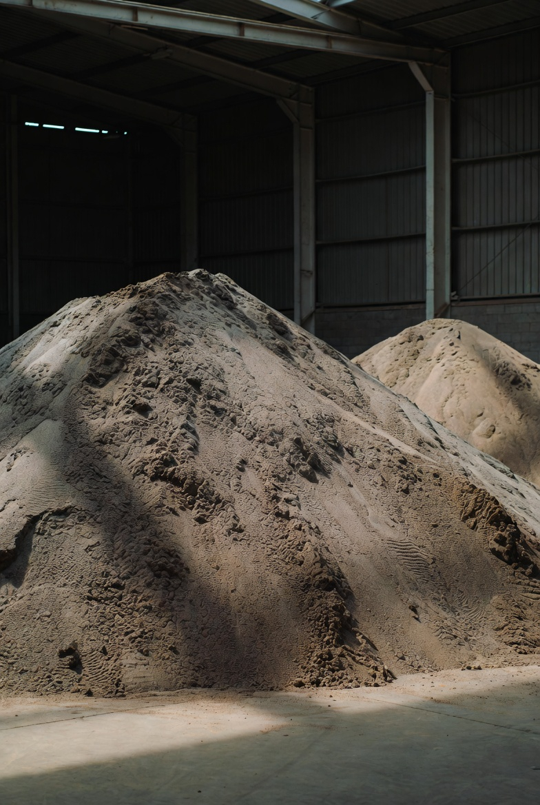 Piasek zimowy — pryzmy piasku o idealnej granulacji